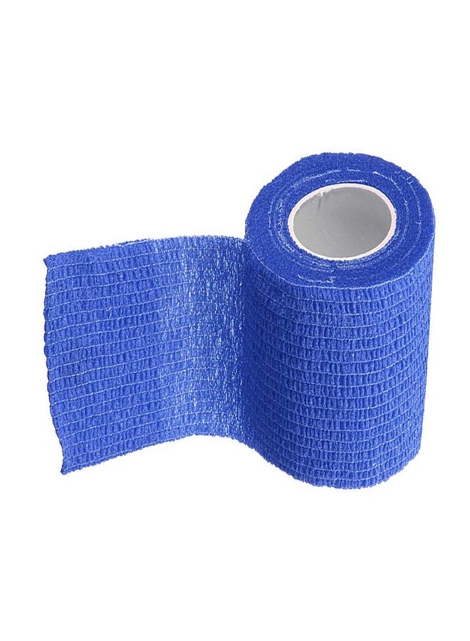 ESUPPORT 2 Inches X 5 Yards Self Adherent Cohesive Wrap Bandages Strong Elastic First Aid Tape for Wrist Ankle Blue Pack of 10 - Image 2